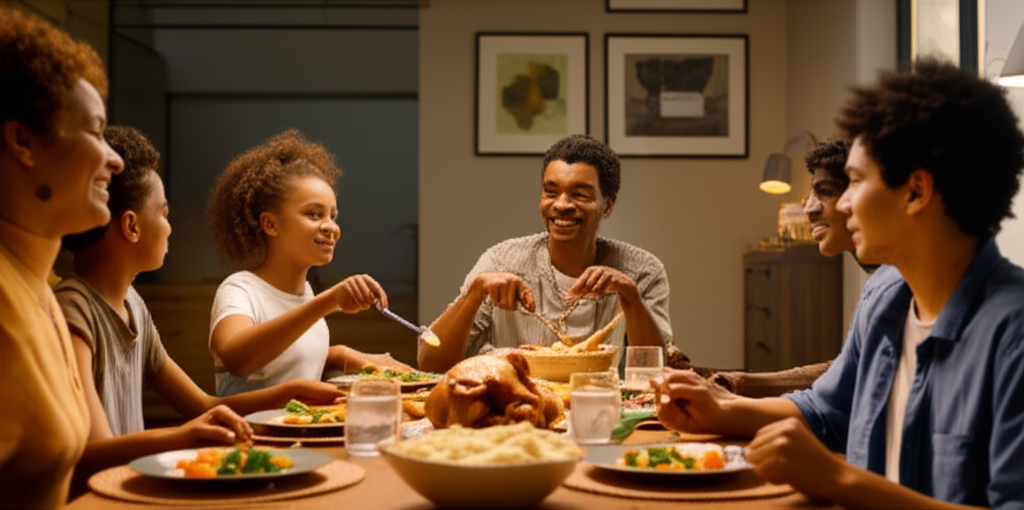 Family Dinner Time