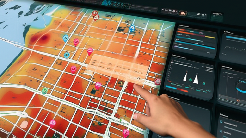 Interactive neighborhood insights
