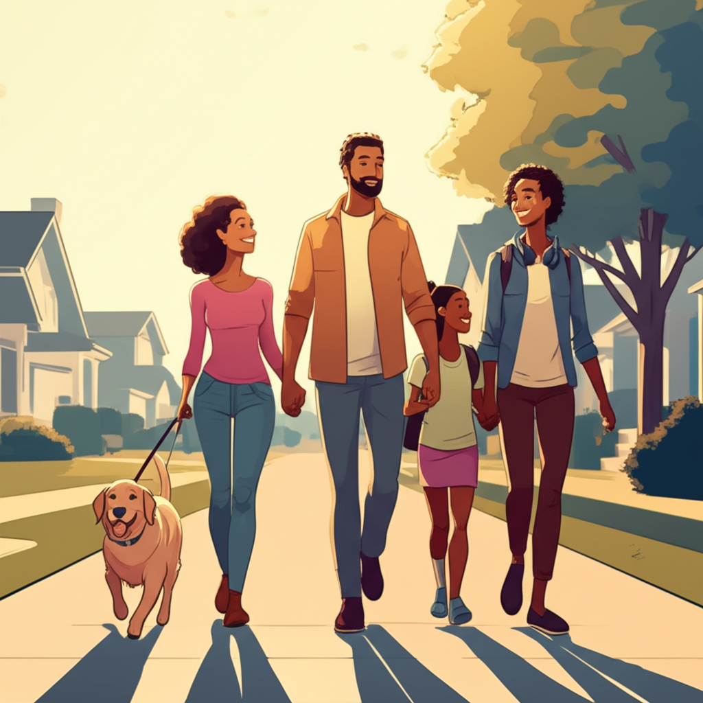 Morning Sunrise Walk